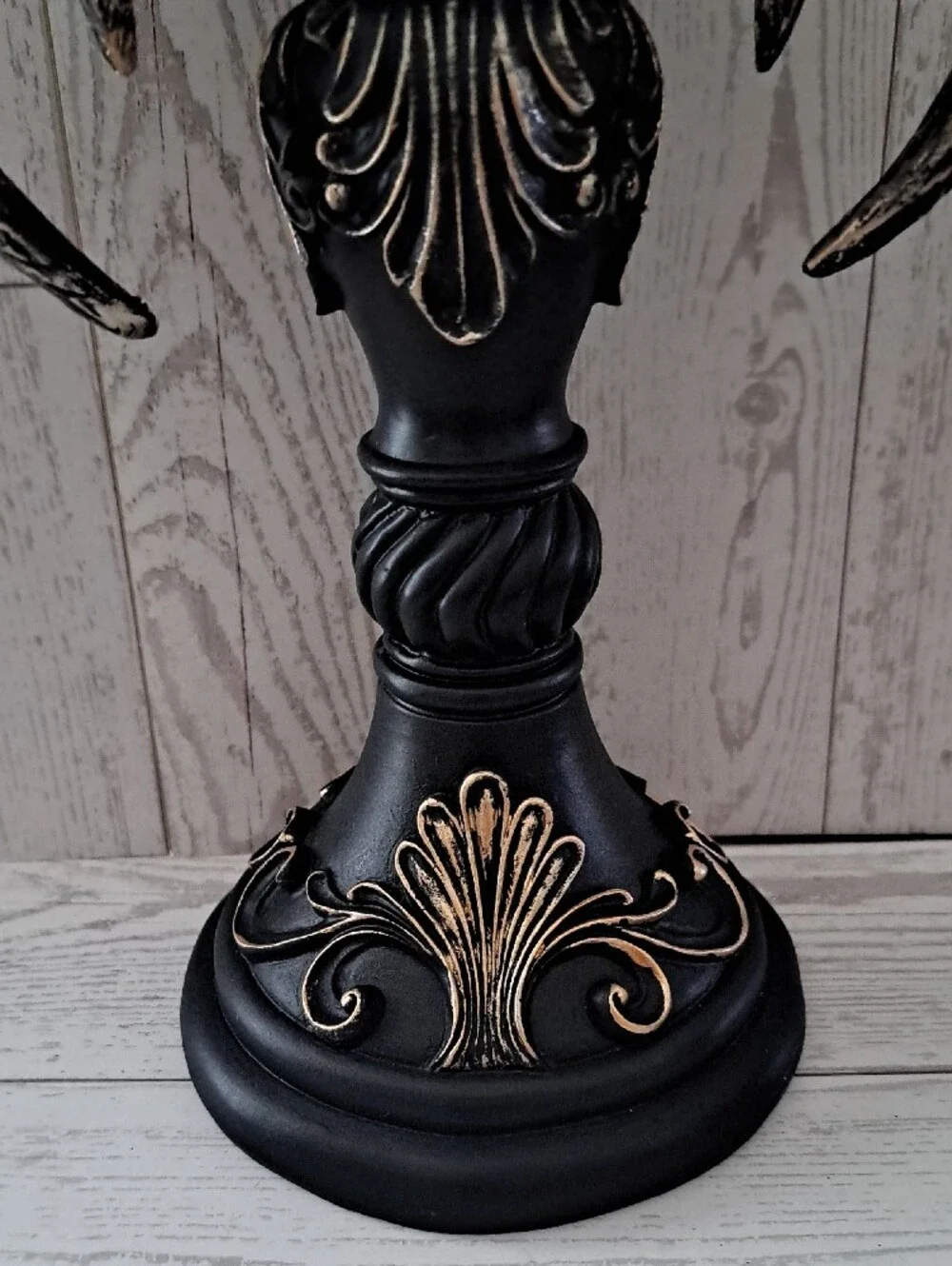 Gothic Bat Candle Holder Decorative Accent Halloween Decor